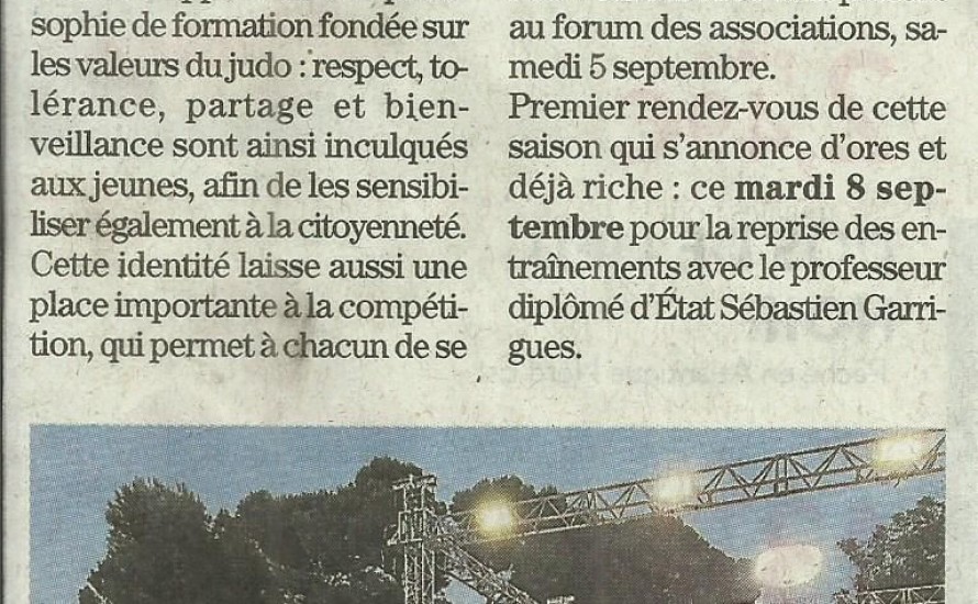 Nouvelle saison entre valeurs et compétition