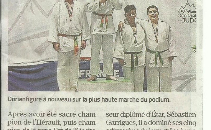 Dorian Vamour sacré champion d'Occitanie