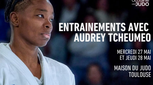 Entrainement avec Audrey Tcheumeo